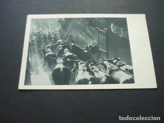 Postcards: PAMPLONA ENCIERRO DE LOS TOROS POSTAL ED. FOURNIER