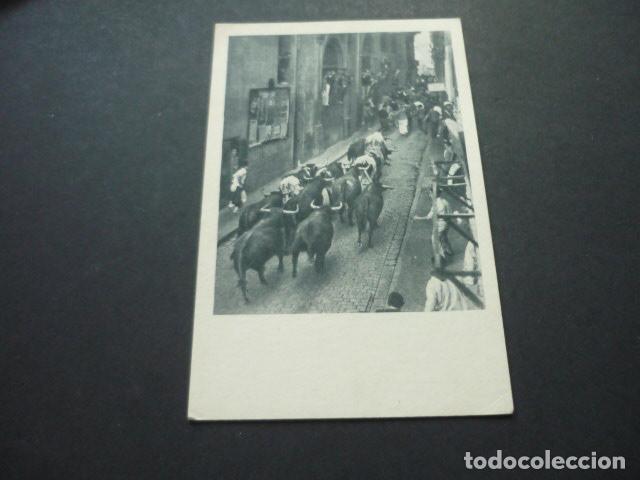 Postcards: PAMPLONA ENCIERRO DE LOS TOROS POSTAL ED. FOURNIER