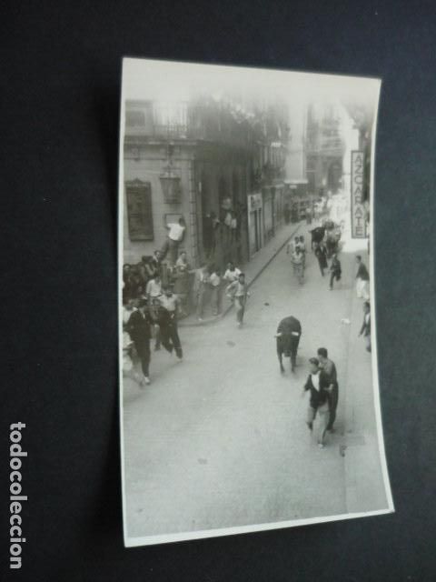 Cartoline: PAMPLONA ENCIERROS DE SAN FERMIN POSTAL FOTOGRAFICA J. GALLE FOTOGRAFO A&Ntilde;OS 30