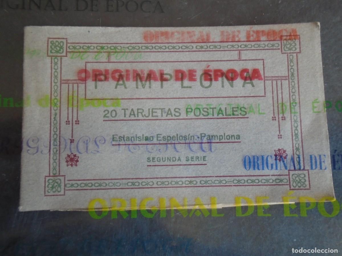 Postales: (PS-80722)BLOCK DE PAMPLONA 2&ordf; SERIE CONTIENE 13 POSTALES