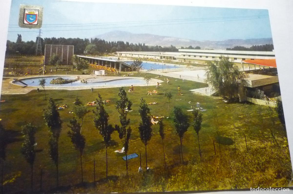 Postales: postal pamplona ciudad deportiva amaya
