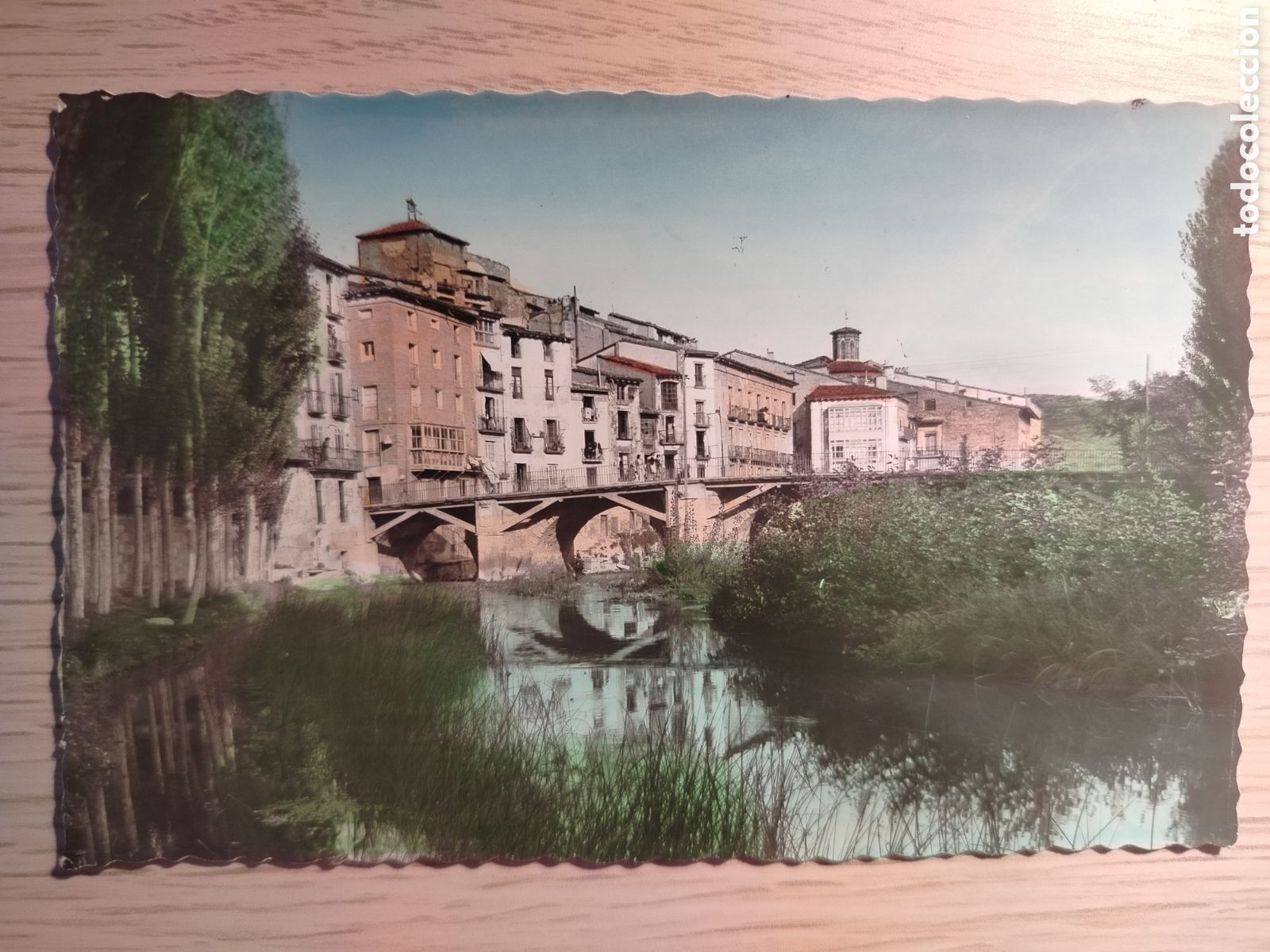 Postcards: POSTAL ESTELLA (NAVARRA) PUENTE DEL AZUCARERO