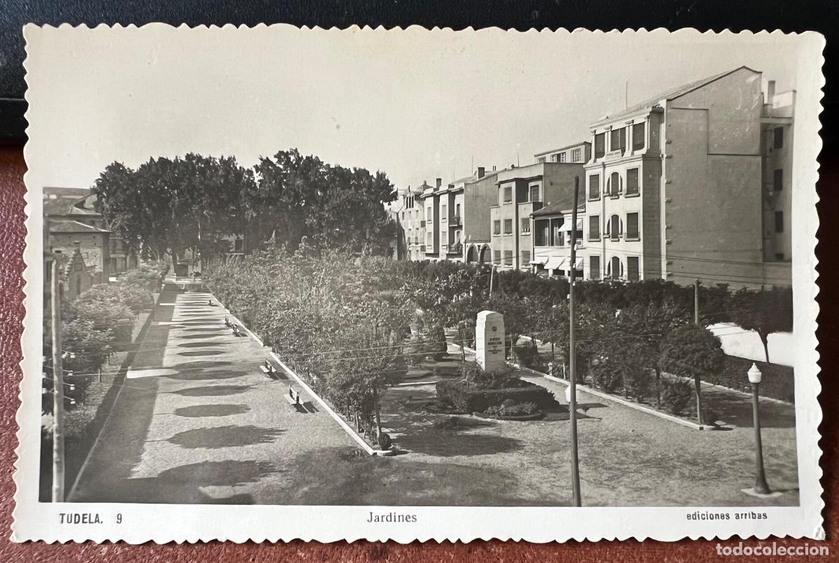 Postcards: Postal de Tudela (Navarra) - Jardines - Ediciones Arribas