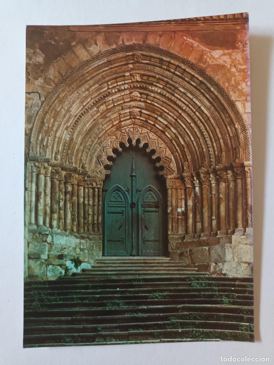 Postales: ESTELLA. PORTADA DE SAN PEDRO, SIGLO XII (1965) - FRANQUEO