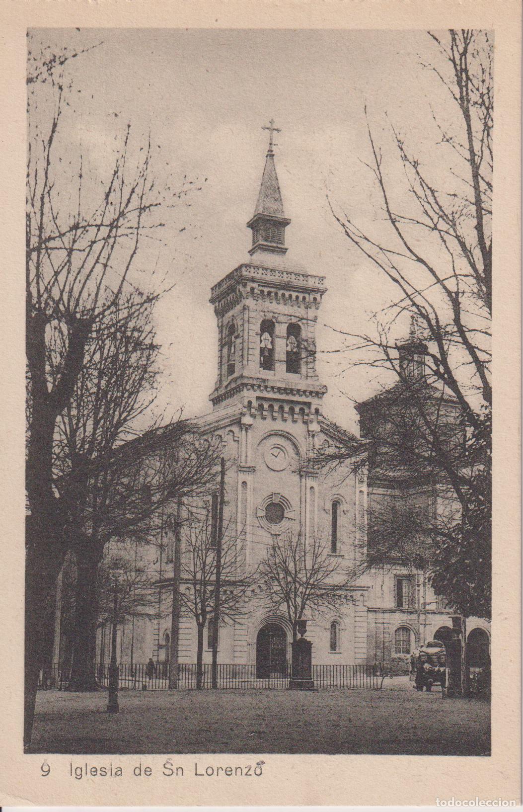 Postales: PAMPLONA (NAVARRA) IGLESIA DE SAN LORENZO - EDICION PAMPLONA - S/C