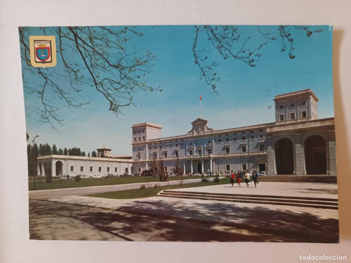 Postales: PAMPLONA. UNIVERSIDAD (1966) - FRANQUEO - ESCUDO DE ORO