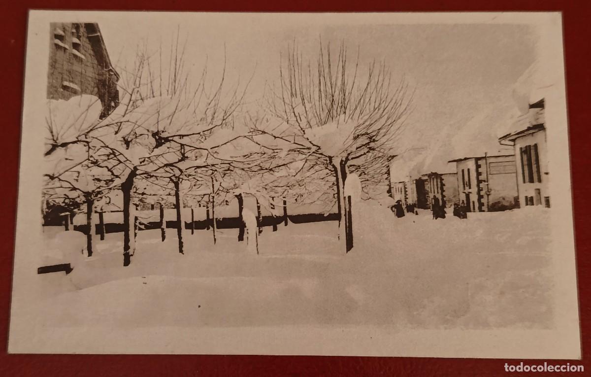 Postales: TARJETA POSTAL VILLA BLOQUEADA POR LA NIEVE - BURGUETE 1920/30 - HAUSER Y MENET