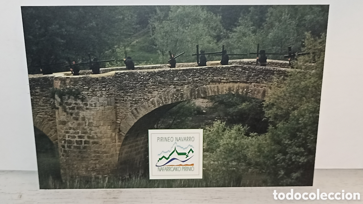 Postales: Mint a romer&iacute;a de la Trinidad de lumbier Navarra