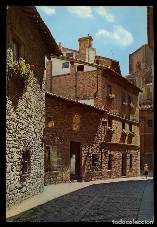 Cartoline: Pamplona *Calle del Red&iacute;n* Ed. Vaquero - BV n&ordm; 6737. Dep. Legal: B.10219-X. Circulada 1967.