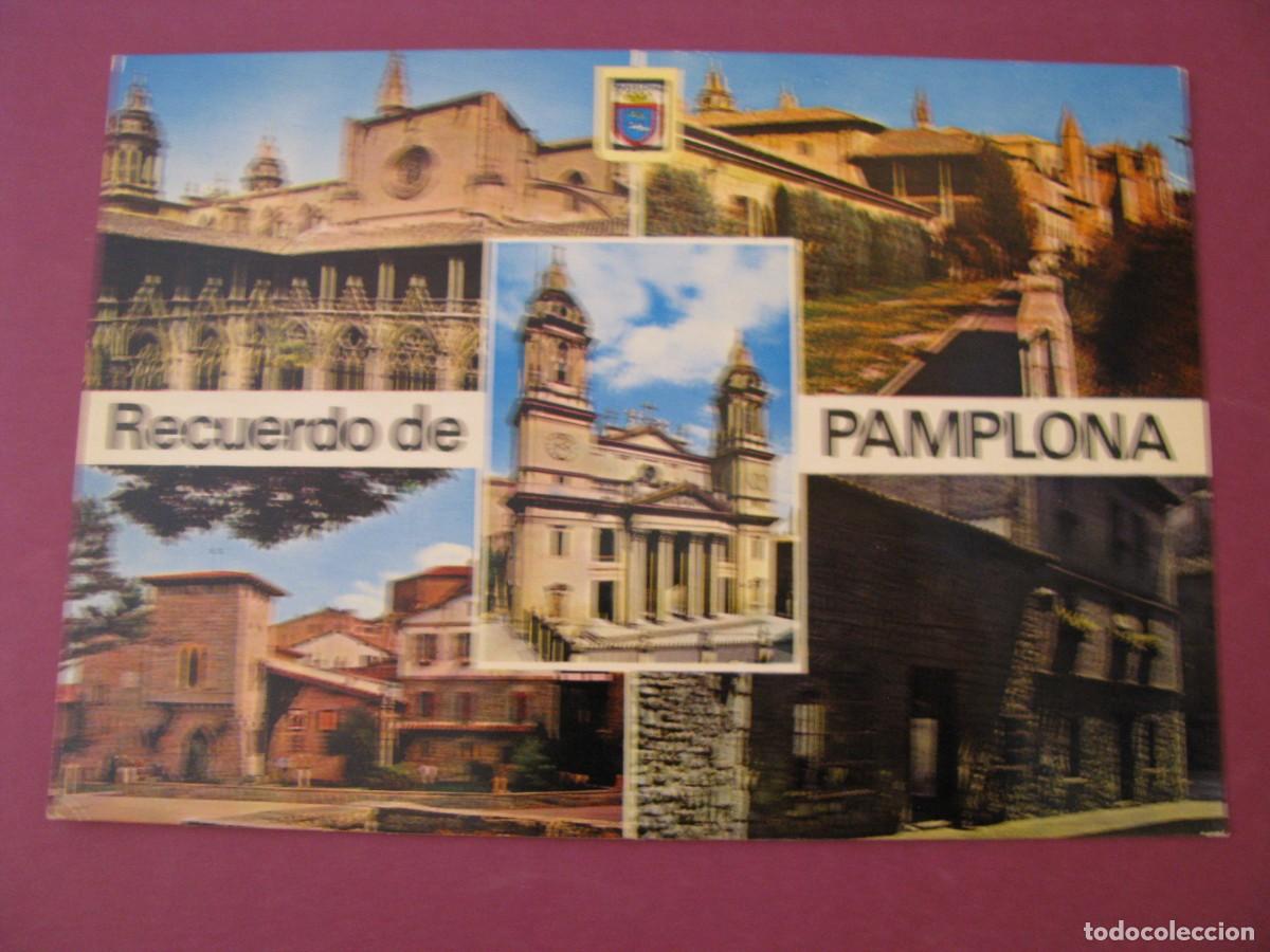 Postales: POSTAL DE PAMPLONA. DIVERSOS ASPECTOS DOMINGUEZ 15
