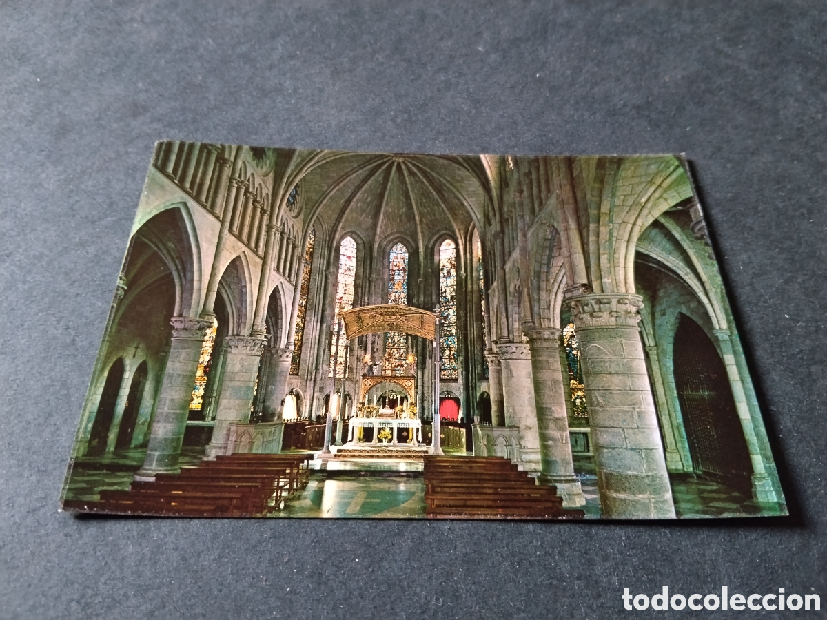 Postales: Postal Roncesvalles iglesia