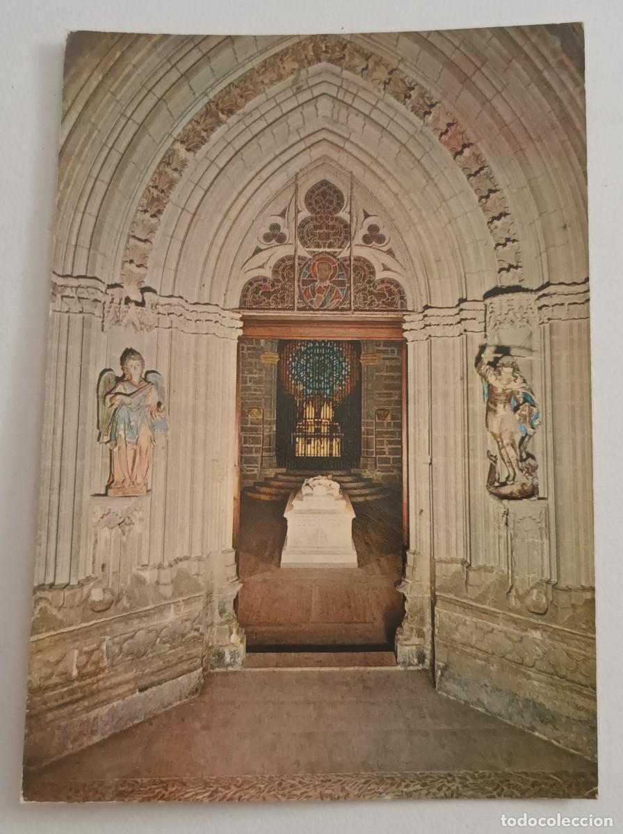 Postales: RONCESVALLES. PORTADA DE S. AGUSTIN (1965) - FRANQUEO