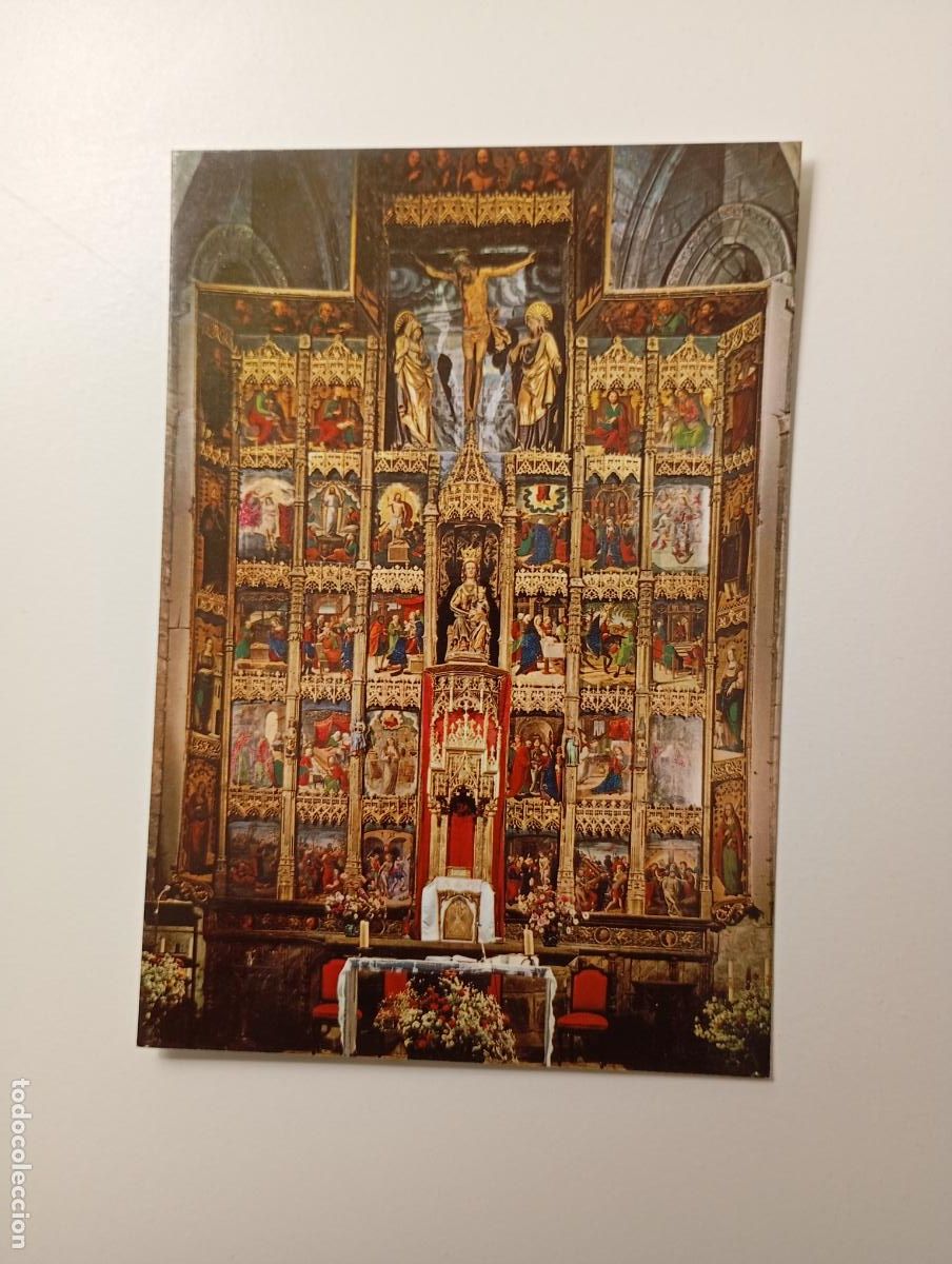 Cartes Postales: POSTAL DE OLITE. NAVARRA. RETABLO DE LA IGLESIA. TDKP30M