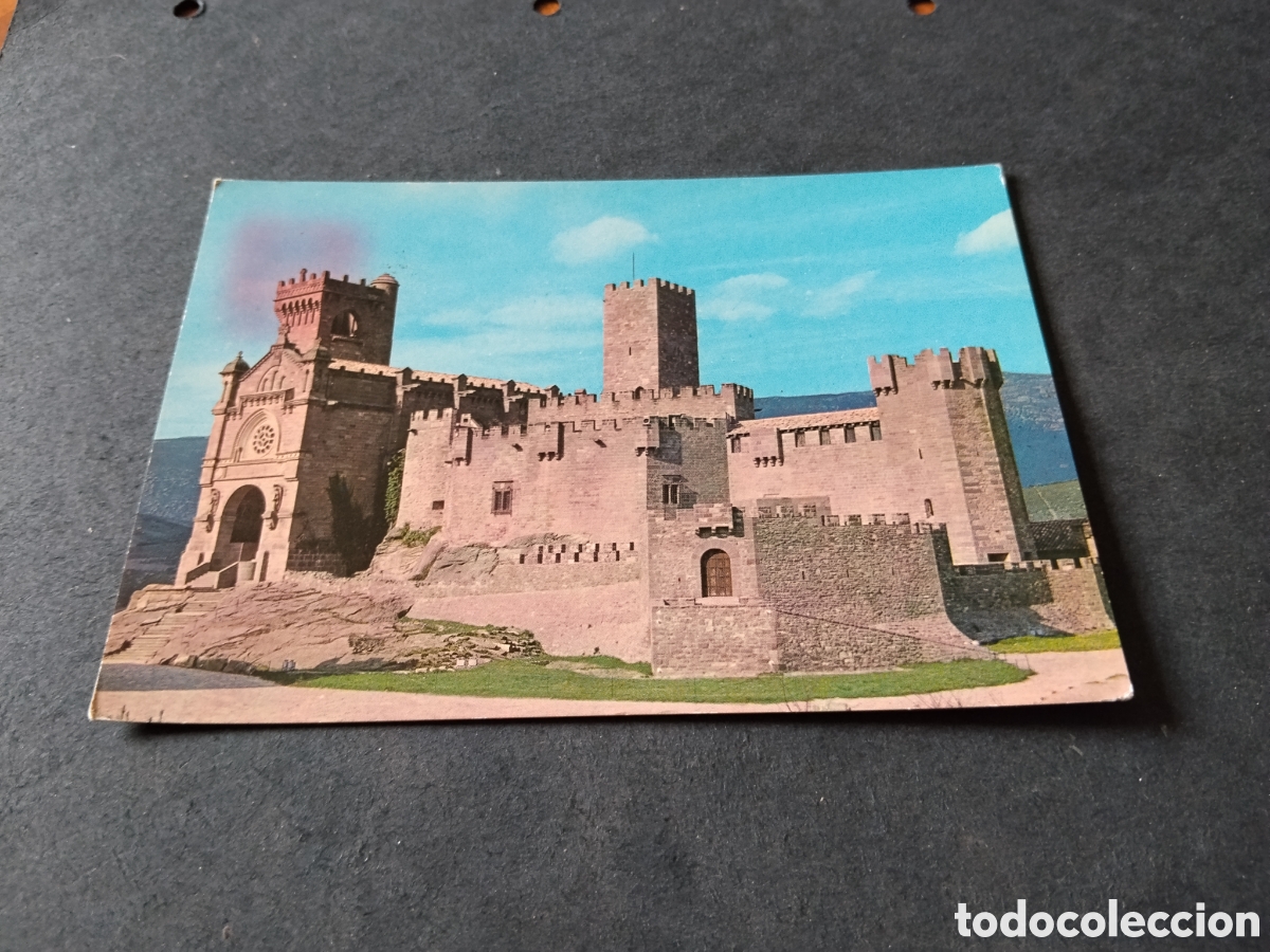 Postales: Postal navarra Castillo de Javier - Foto 1