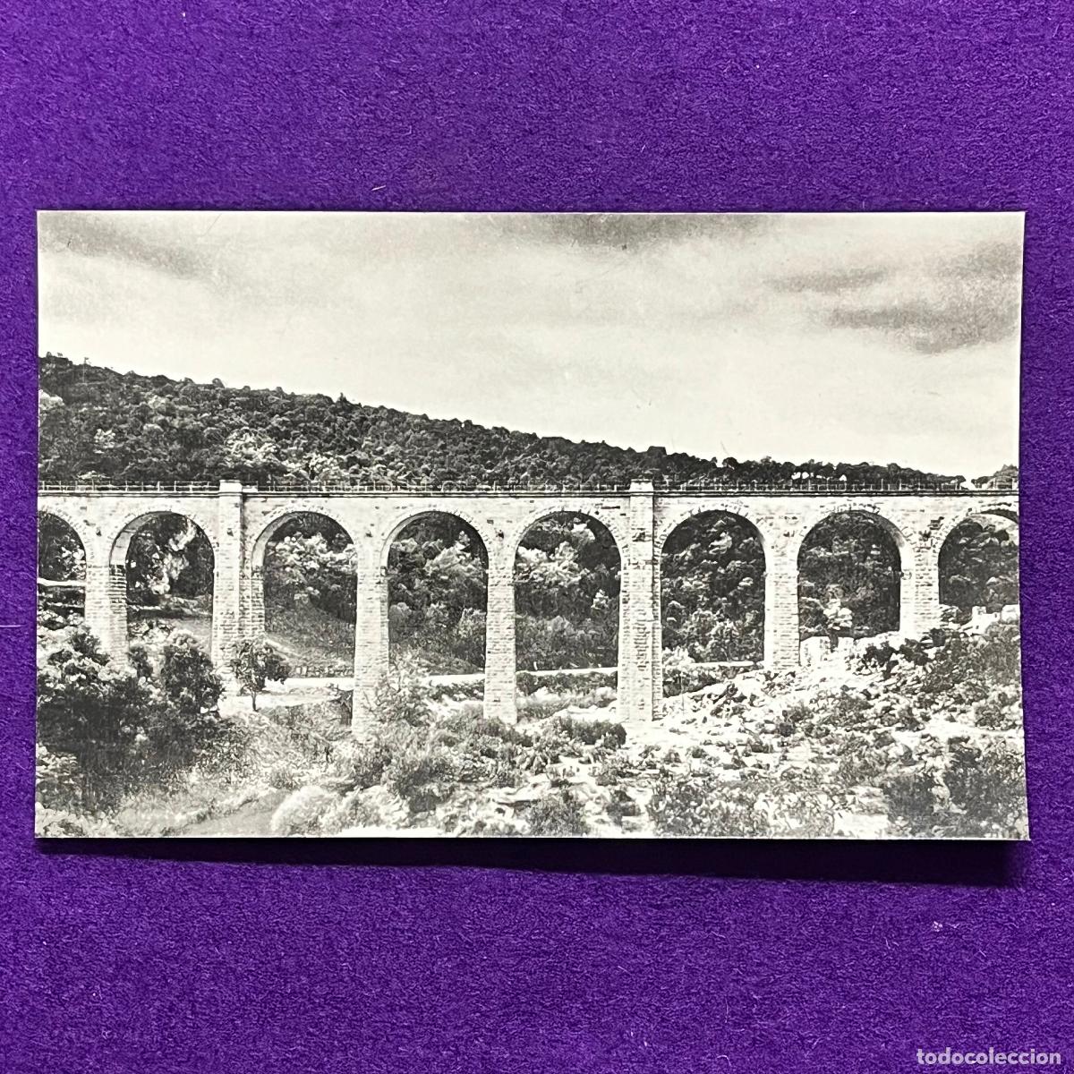 Cartes Postales: FOTO ORIGINAL DEL FERROCARRIL VASCO NAVARRO. VIADUCTO DE ARGUIJAS. NAVARRA.