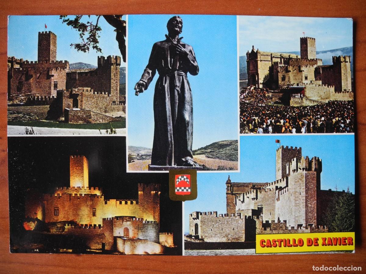 Postales: Castillo de Xavier. Diversos aspectos. Escudo de Oro n. 41. Nueva