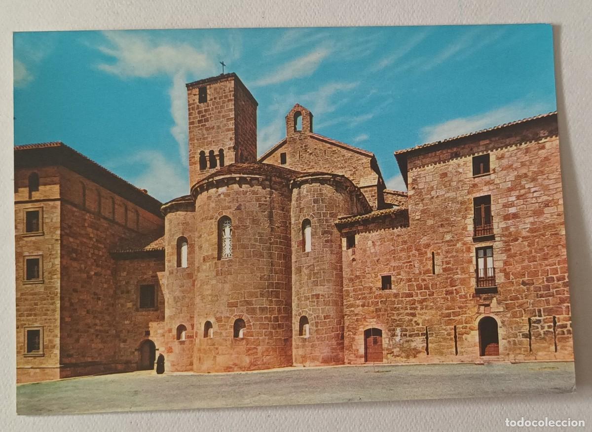 Postales: REAL MONASTERIO DE LEYRE. ENTRADA PRINCIPAL (1964)