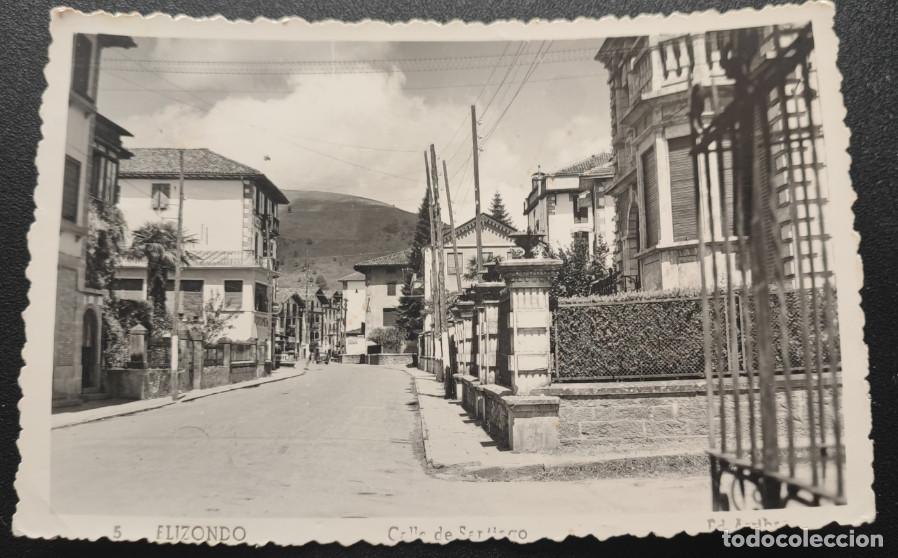 Postales: ELIZONDO, CALLE DE SANTIAGO, POSTAL ANTIGUA
