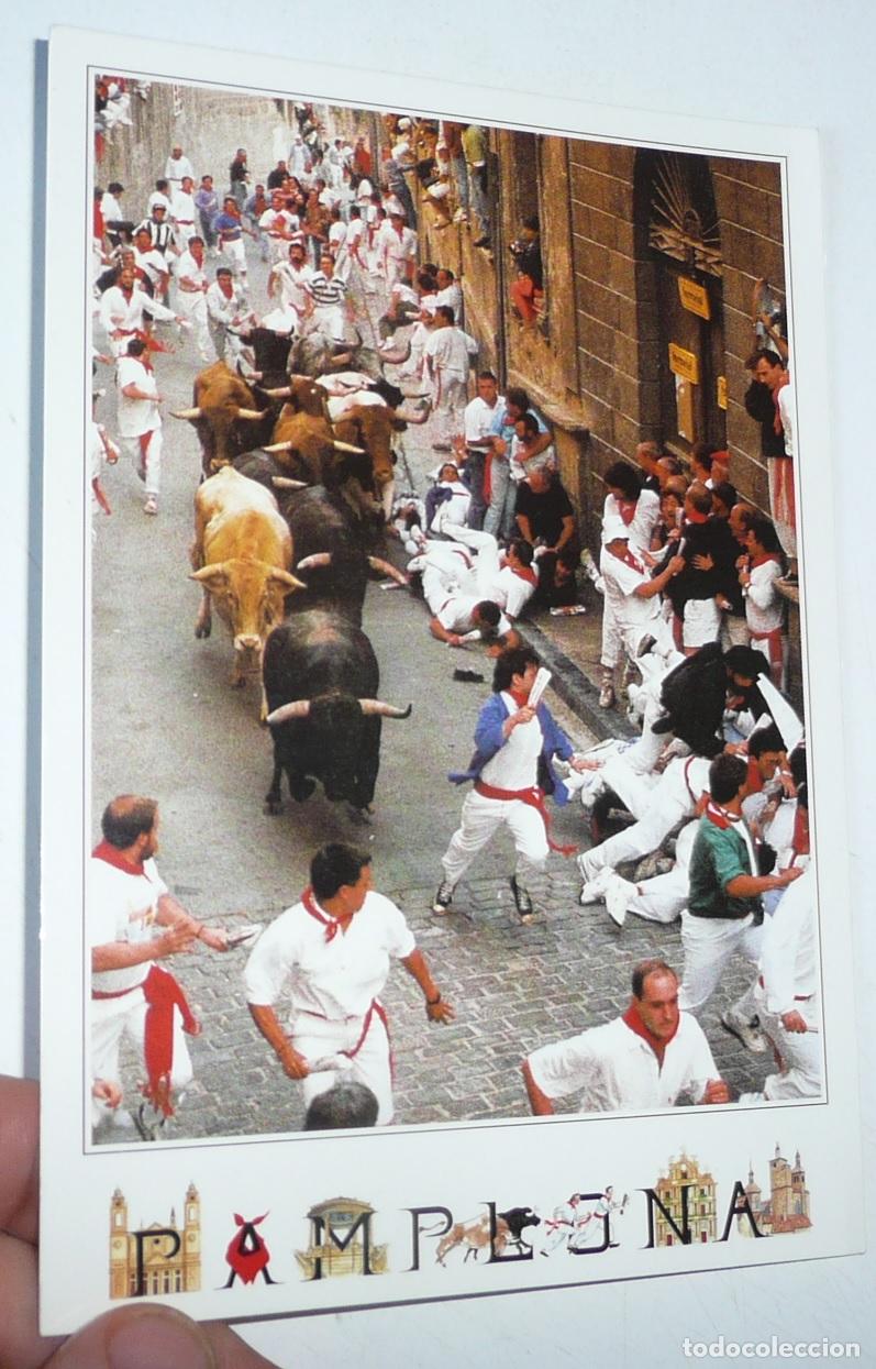 Postales: Postal Pamplona Iru&ntilde;a Encierro San Ferm&iacute;n PAM-AM2323