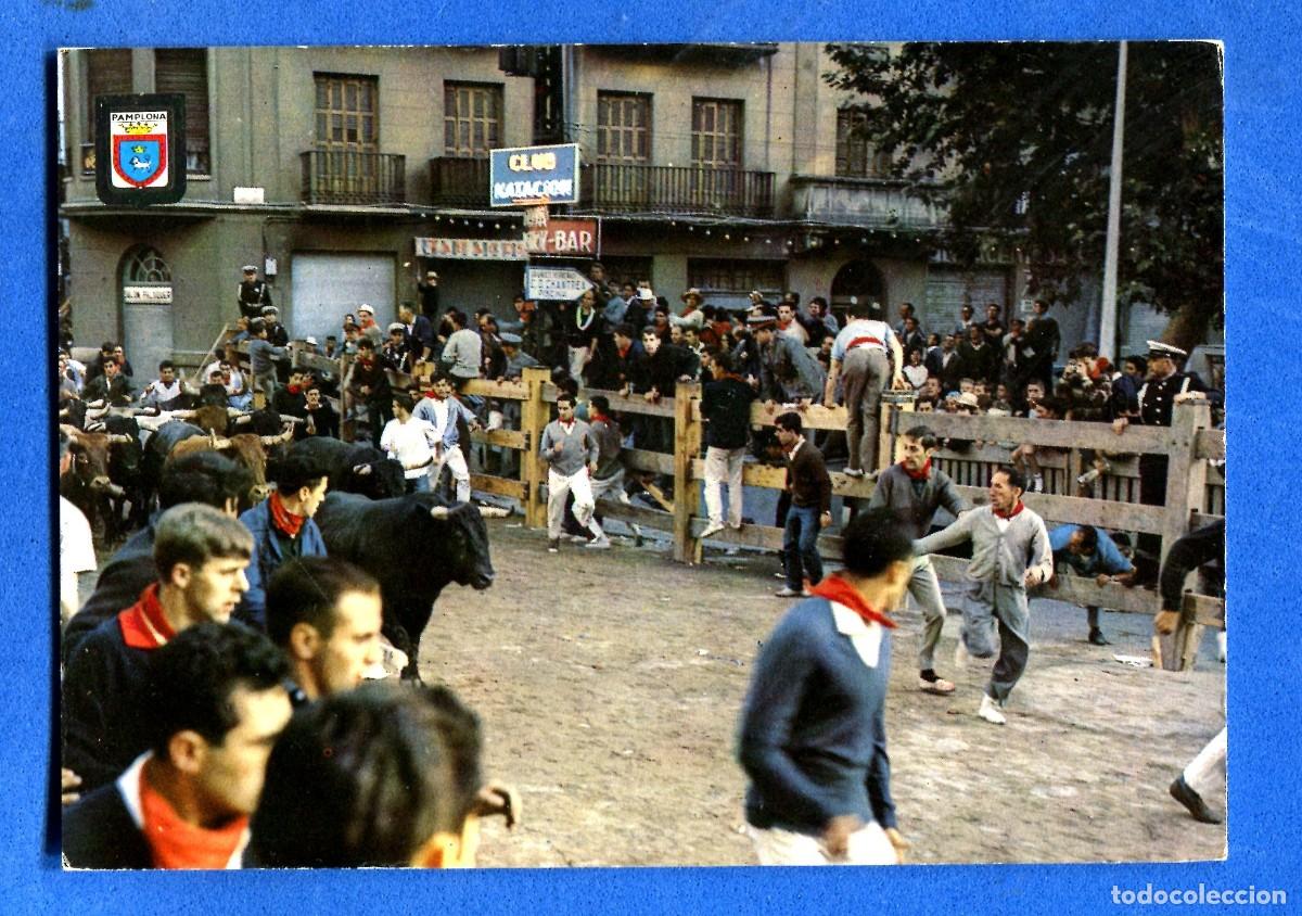 Postales: POSTAL SIN CIRCULAR PAMPLONA 56 SAN FERMIN EDITA ESCUDO DE ORO