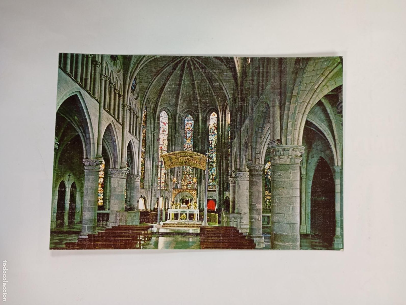 Postales: POSTAL DE RONCESVALLES. NAVARRA. IGLESIA. TDKP30G