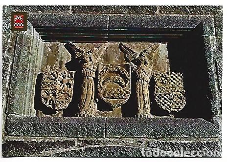 Postales: ESCUDO DEL CASTILLO DE XAVIER.- XAVIER / NAVARRA