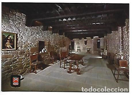 Postales: SALA PRINCIPAL.- CASTILLO DE XAVIER.- XAVIER / NAVARRA