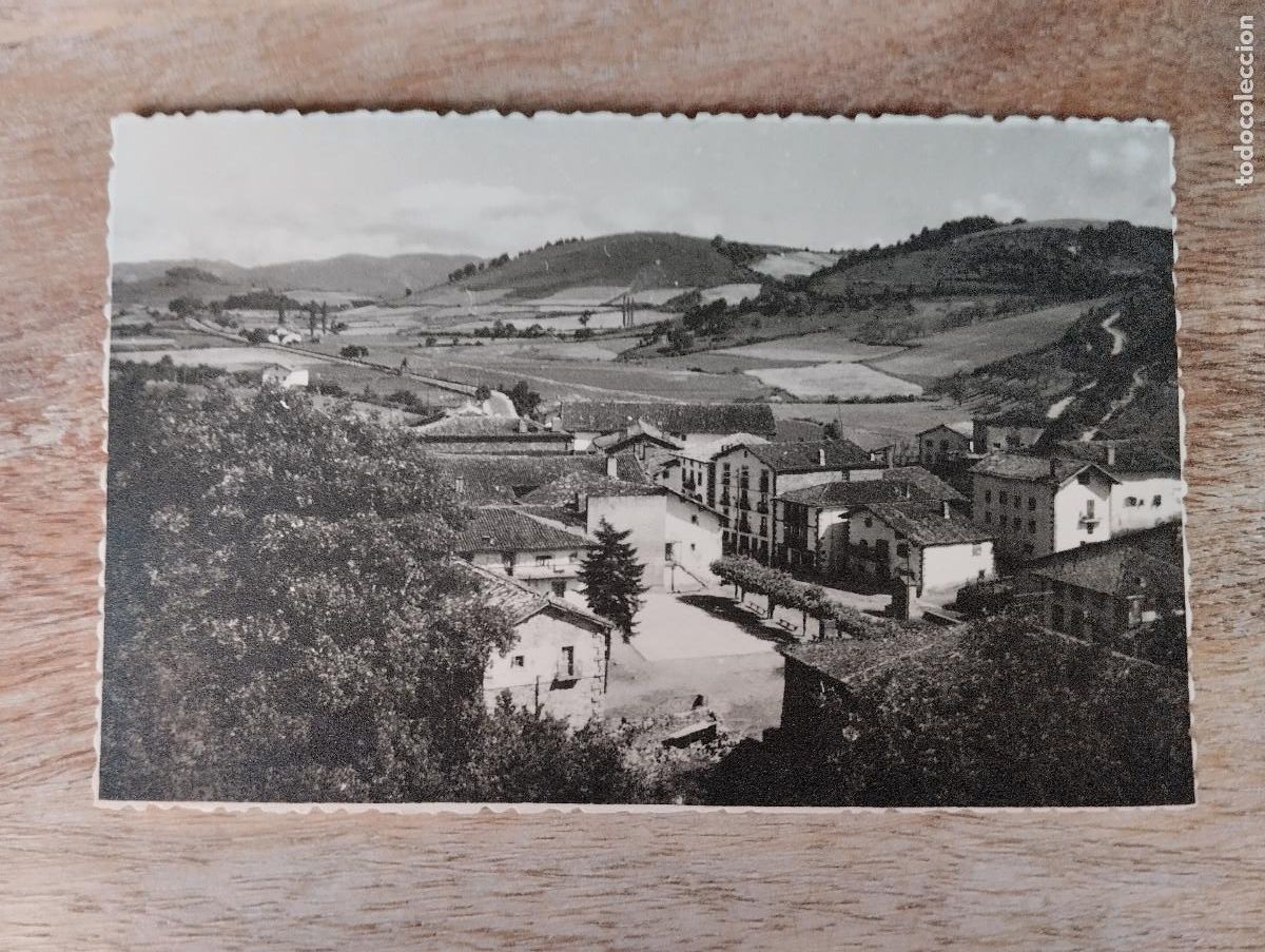 Postales: FOTO TAMA&Ntilde;O POSTAL VISTA OLAG&Uuml;E NAVARRA