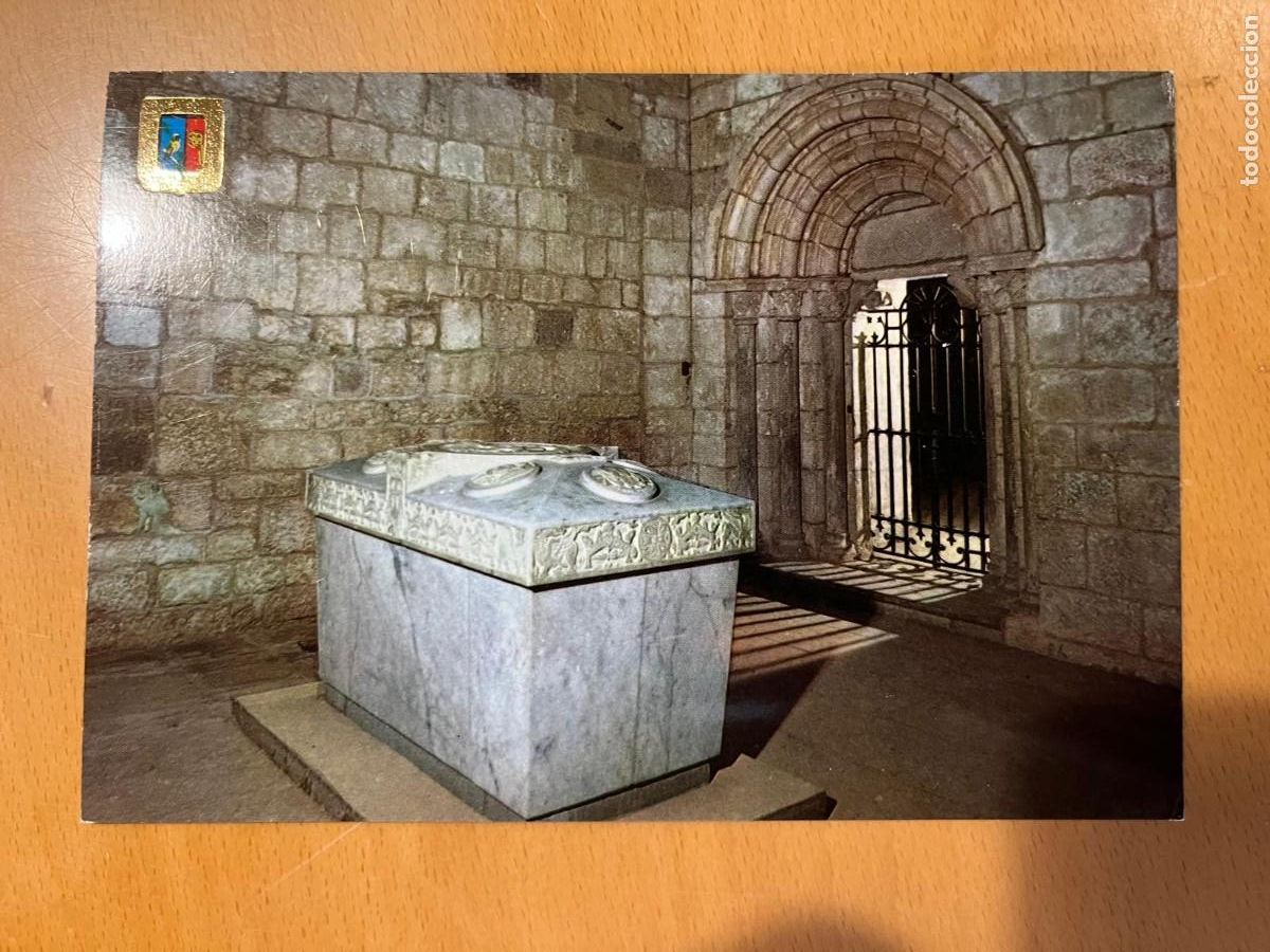 Postales: Monasterio de san salvador de Leyre Yesa Navarra sin circular