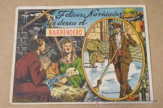Postales: Felicitaci&oacute;n del barrendero - Foto 1