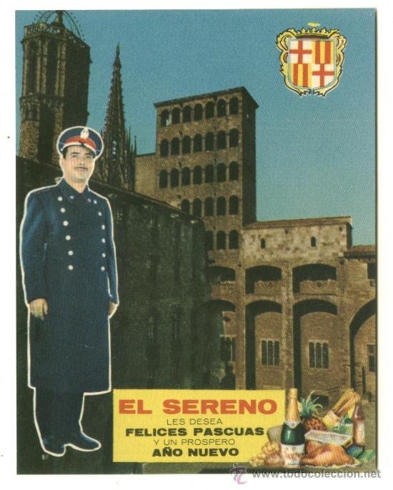 Postales: Felicitaci&oacute;n navide&ntilde;a del sereno - Foto 1