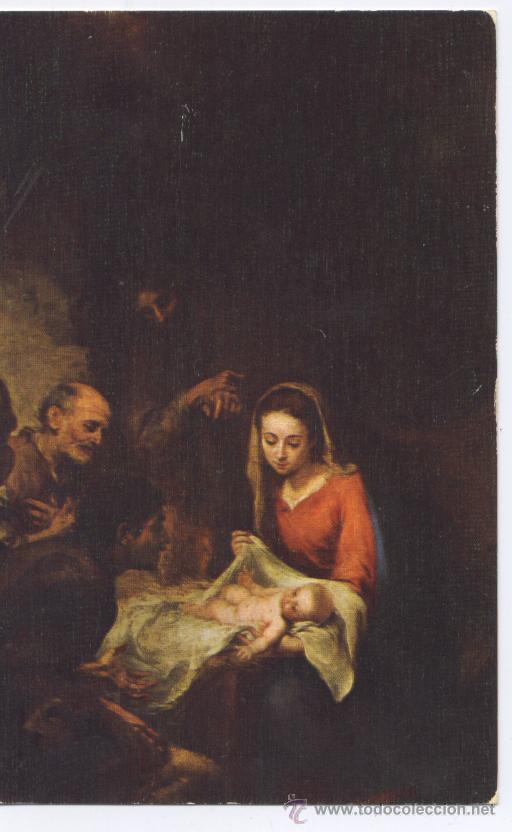 Postales: FELICITACION NAVIDAD - *EL NACIMIENTO* - DIPTICA, 1987