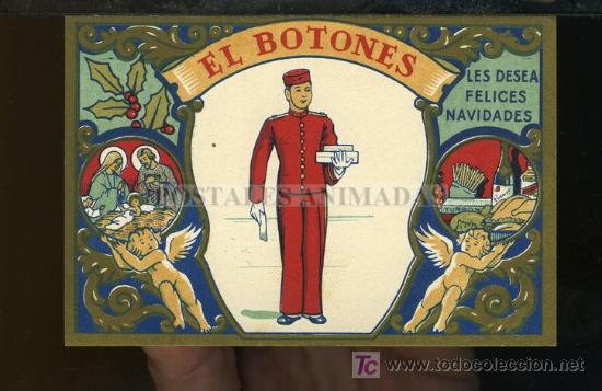 Postales: FELICITACION DE NAVIDAD - EL BOTONES - VCO - Foto 1
