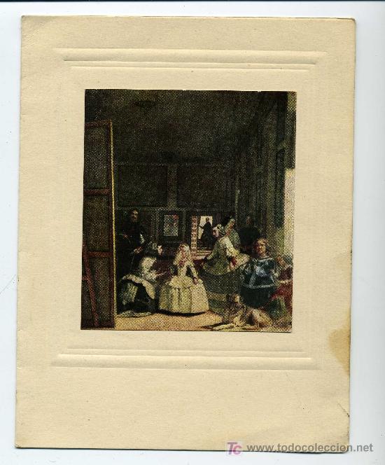 Postales: POSTAL ESCRITA 1955  JHERR LAS MENINAS - Foto 1