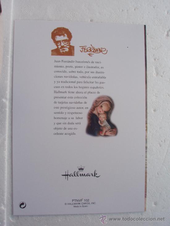 Postales: Postal de navidad de Ferrandiz - Foto 2