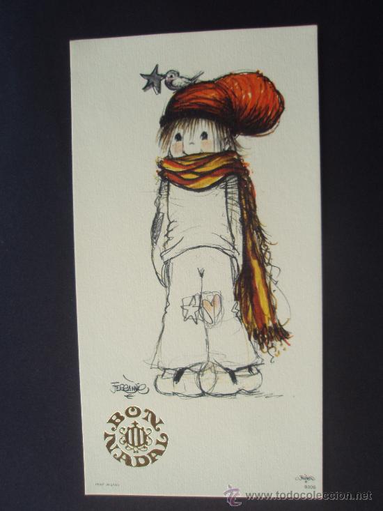 Postales: Antigua Postal de navidad de Ferrandiz - Foto 1