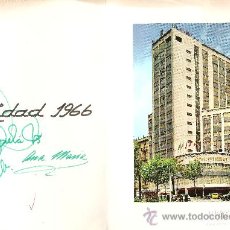 Postais: FELICITACION NAVIDAD HOTEL PRESIDENTE-BARCELONA- AÑO 1966. Lote 14165294