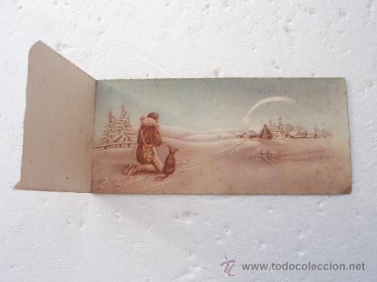 Postales: Antigua postal de  Navidad  del a&ntilde;o 59 - Foto 2