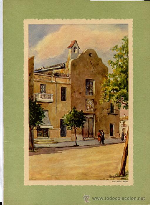 Postales: FELICITACI&Oacute;N DE NAVIDAD 1960, CARTONAJES SU&Ntilde;ER, IGLESIA DE LA ENCARNACI&Oacute;N ALZIRA. finalizada