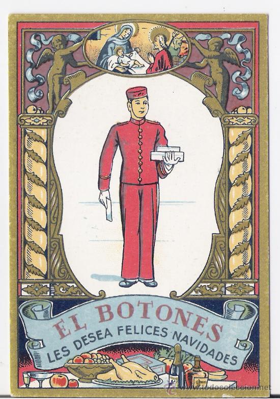 Postales: FELICITACION DE NAVIDAD   **EL BOTONES ** - Foto 1
