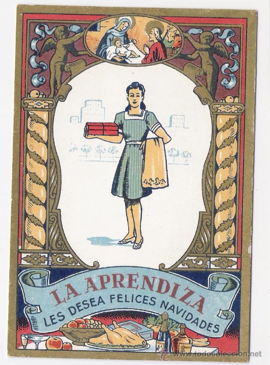 Postales: FELICITACION DE NAVIDAD ** LA APRENDIZA ** - Foto 1