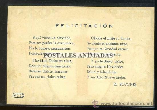 Postales: FELICITACION DE NAVIDAD - EL BOTONES - VCO - Foto 2