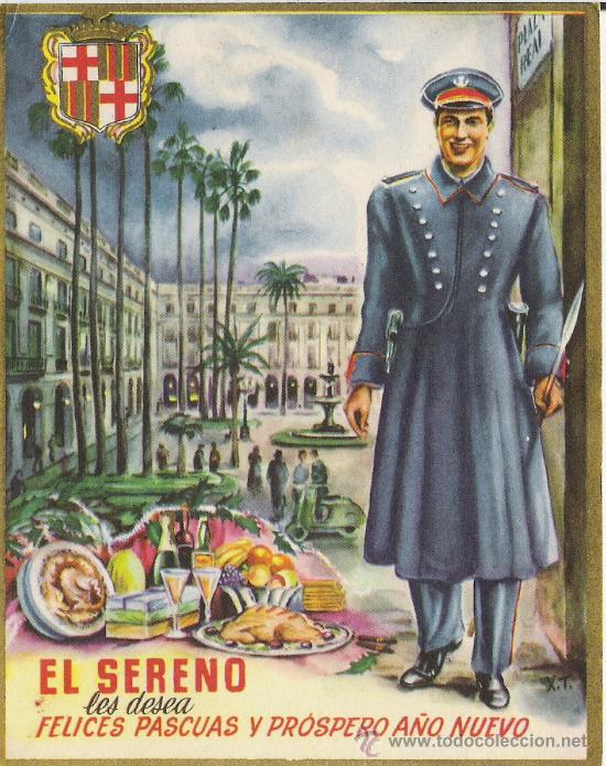 Postales: FELICITACION NAVIDAD    ** EL SERENO  ** - Foto 1
