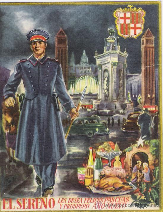 Postales: FELICITACION NAVIDAD    ** EL SERENO  ** - Foto 1