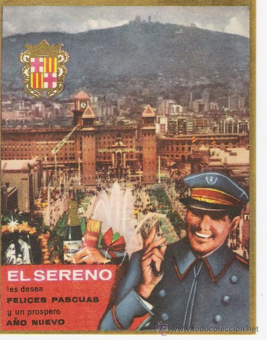 Postales: FELICITACION NAVIDAD    ** EL SERENO  ** - Foto 1