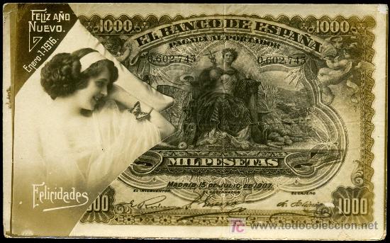 Postales: FELICITACION DE NAVIDAD 1916