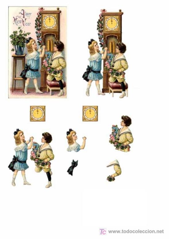 Postales: DECOUPAGE - Foto 3