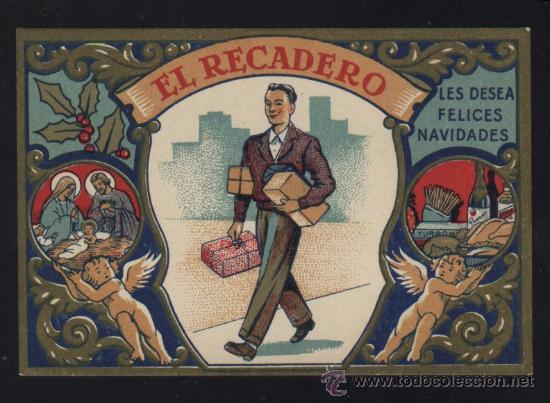 Cartes Postales: B-1041- FELICITACI&Oacute;N NAVIDAD DEL RECADERO.