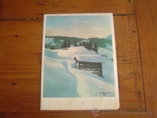 Postales: Postal de Navidad,a&ntilde;os 60 - Foto 1