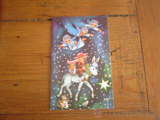 Postales: Postal de Navidad,a&ntilde;os 70 - Foto 1